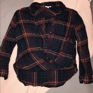 Maurices Flannel Top